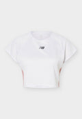 New Balance FAST DAYS - Sports T-shirt - white