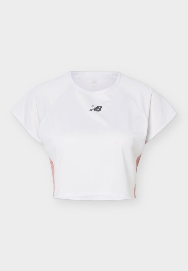 New Balance FAST DAYS - Sports T-shirt - white