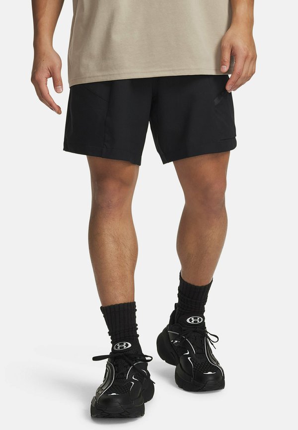 Under Armour UNSTOPPABLE WOVEN - Sports shorts - black