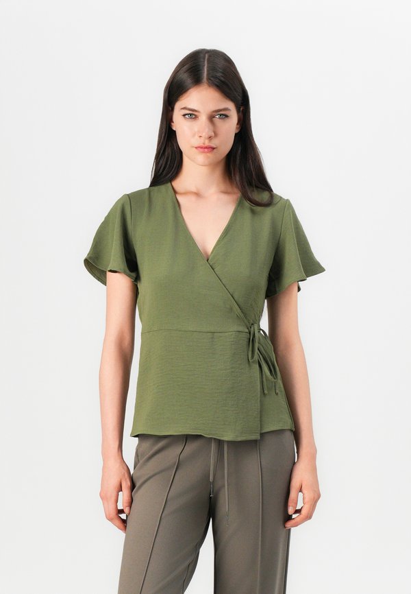VILA Wrap VILOVIE Short sleeved