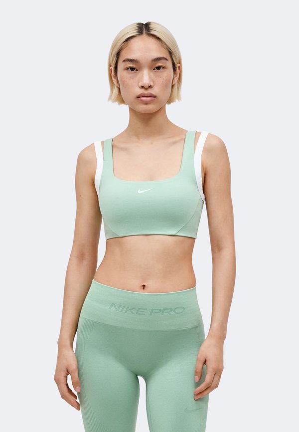 Nike Performance BRA - Light support sports bra - steam/white
