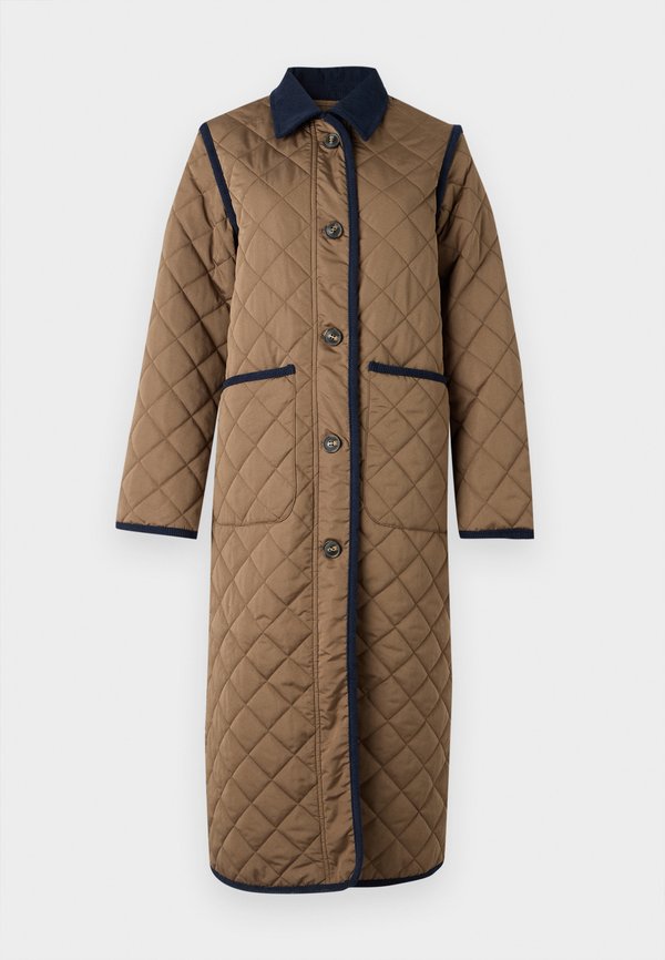 Vero Moda VMEMILY Quilted - Winter coat - cub/navy blazer