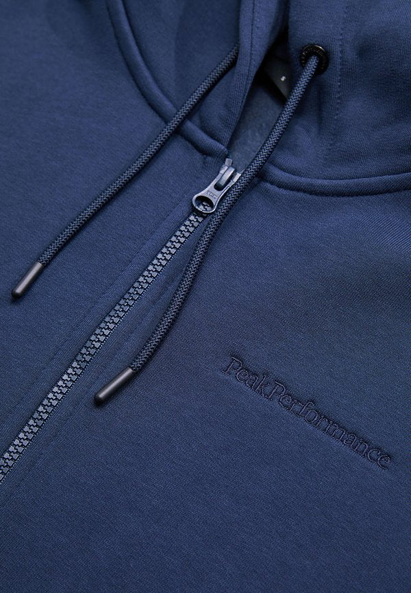 Peak Performance W ORIGINAL SMALL LOGO ZIP HOOD