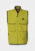 Nike Sportswear TECH WOVEN VEST - Waistcoat - pacific moss/black