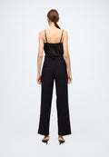 Bardot FIA SATIN HIGH RISE PANT