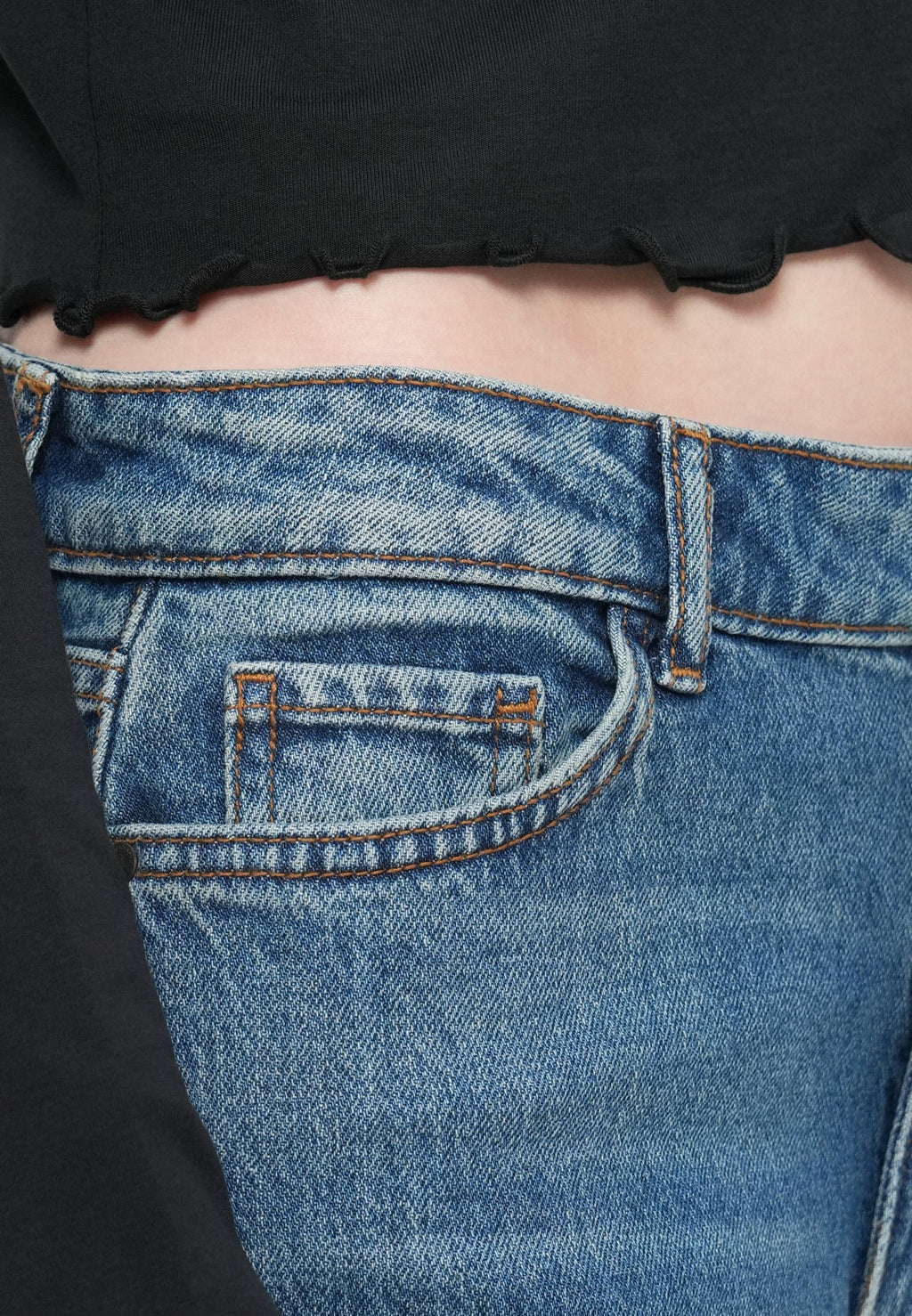JDY Wide-fit JDYRUBY Mid waist loose fit