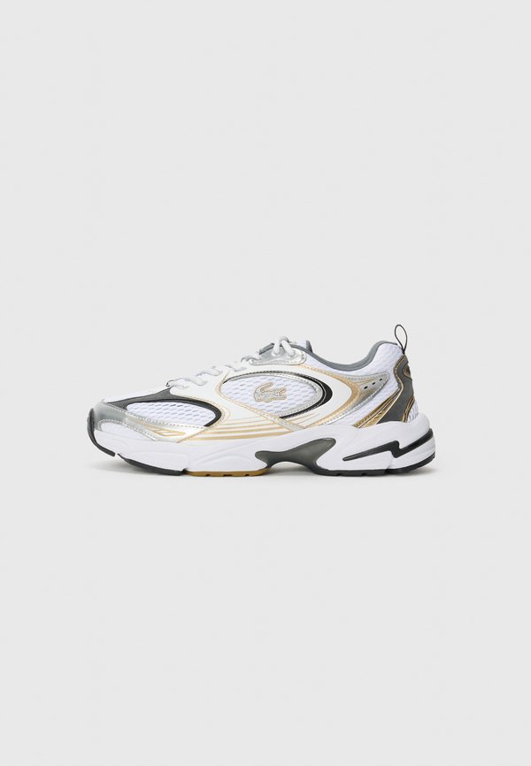 Lacoste STORM - Trainers - white/silver-coloured