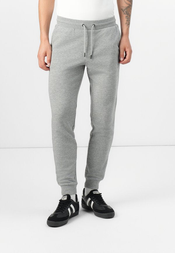 Jack & Jones JJIGORDON JJSHARK - Tracksuit bottoms - light grey melange