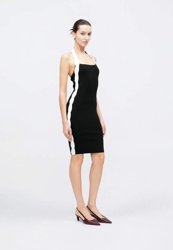 MARCIANO BY GUESS RANIA HALTER NECK DRESS