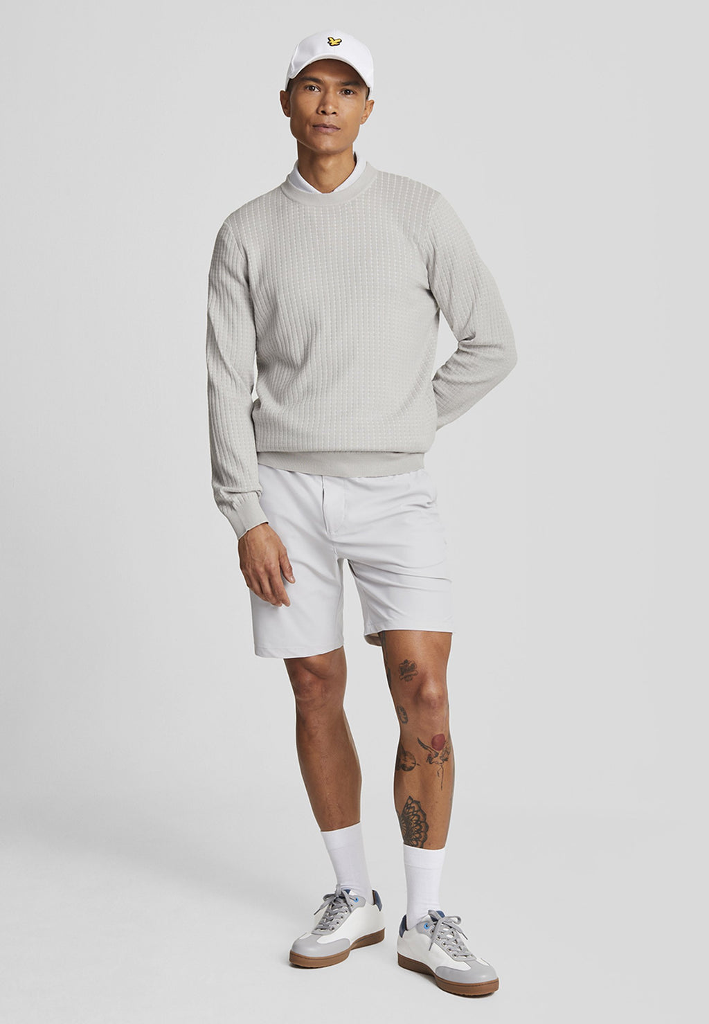 Lyle & Scott GRID CREW NECK