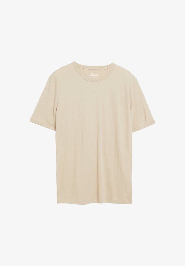s.Oliver T-SHIRT - Basic T-shirt - beige