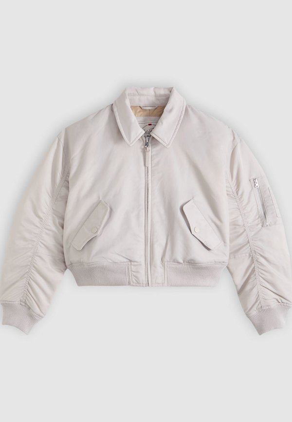 Levi's® BOWIE CROP - Bomber Jacket - chateau gray