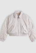 Levi's® BOWIE CROP - Bomber Jacket - chateau gray
