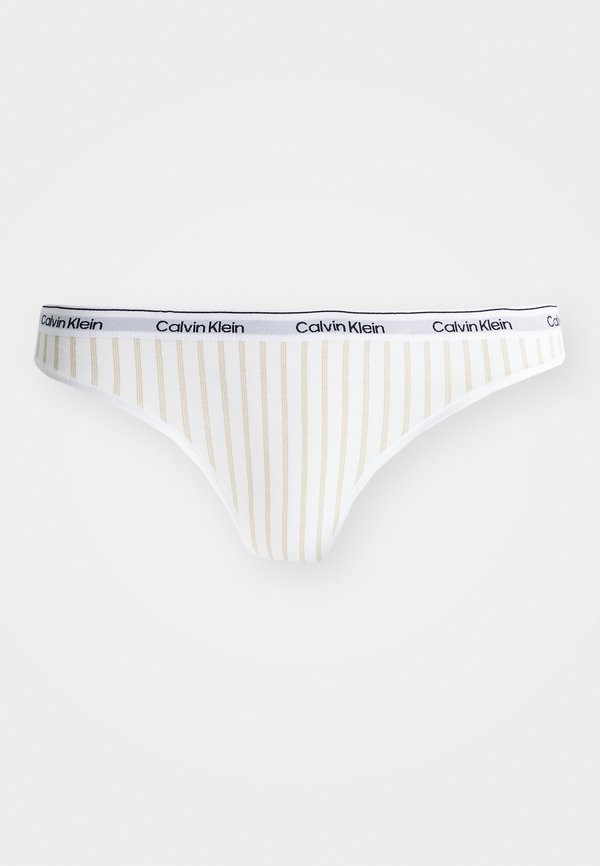 Calvin Klein Underwear THONG ICON LOGO - Thong - steady/pelican