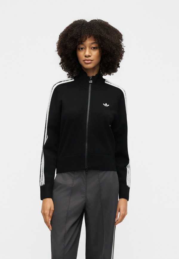 adidas Originals FIREBIRD - Cardigan - black/white