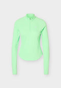 Nike Performance TEMPO  - Long sleeved top - illusion green/white