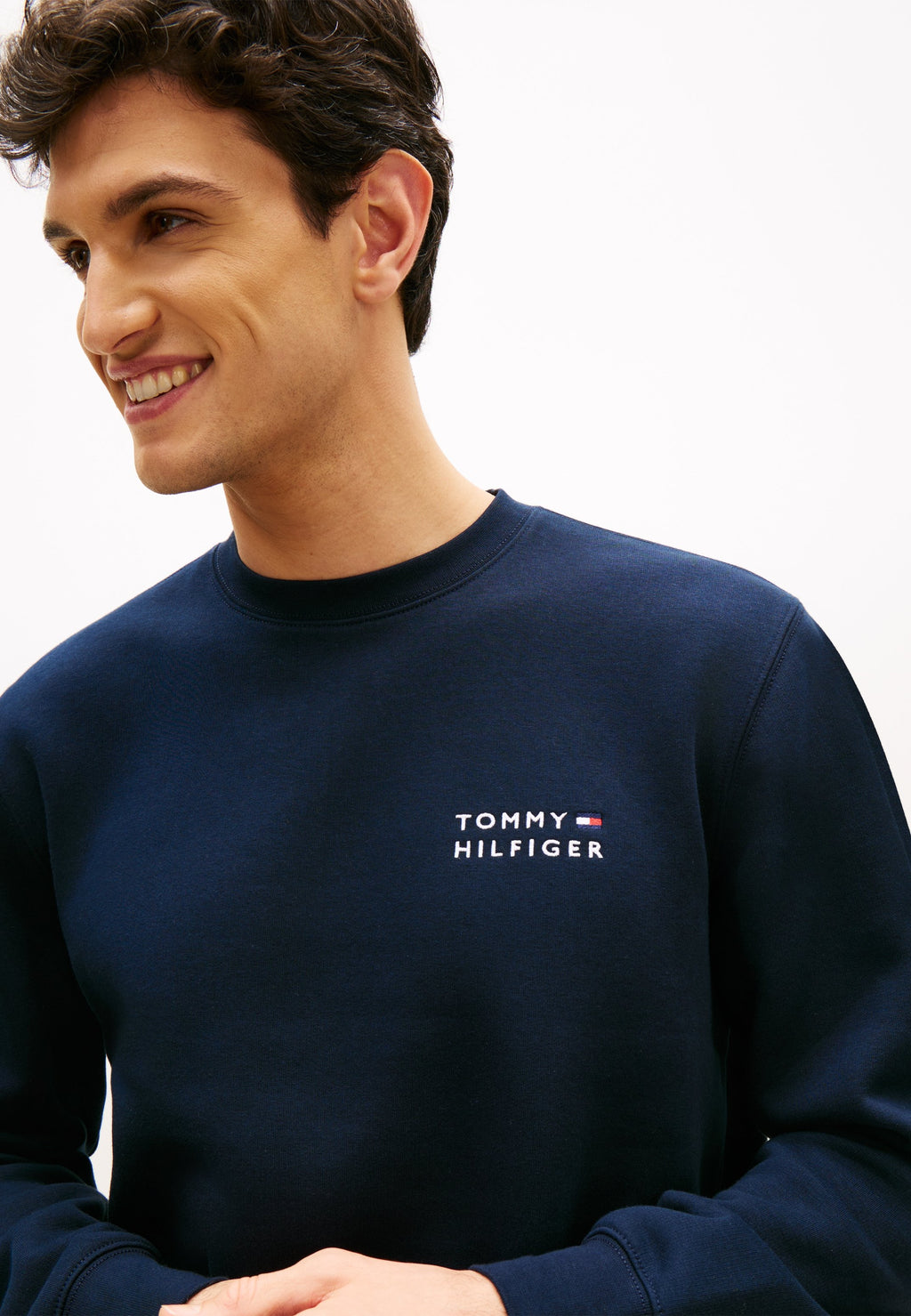 LOGO EMBROIDERY TERRY SWEATSHIRT Media 5