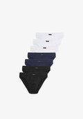 s.Oliver CHANGE DAILY 7 STÜCK - Briefs - schwarz, navy, weiß