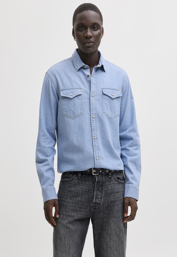 Jack & Jones JJESHERIDAN SHIRT L/S NOOS - Shirt - light blue
