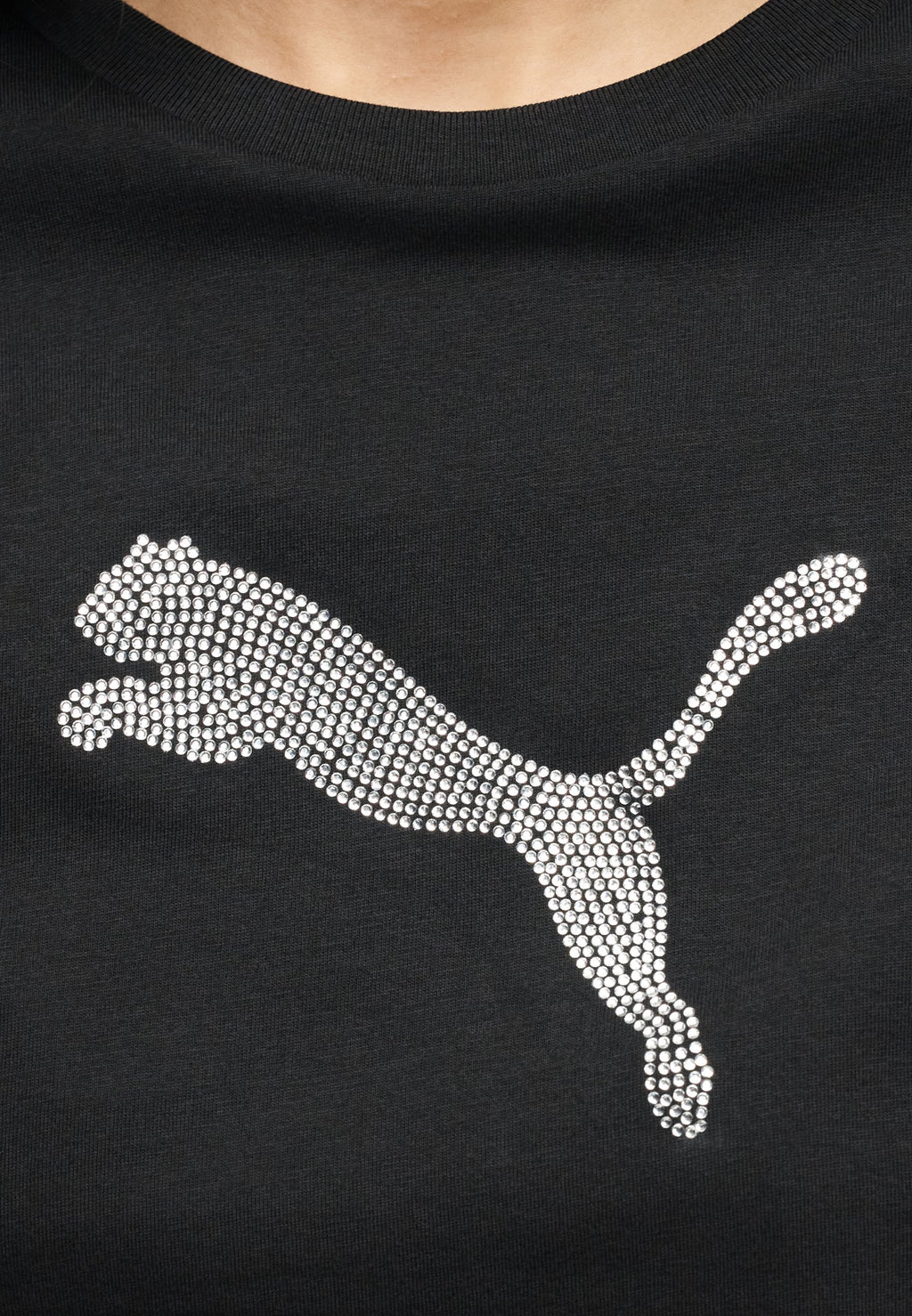 Puma ESS GRAPHICS LEO LUXE BEDAZZLED TEE