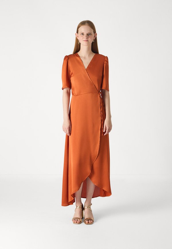 WAL G. EVA WRAP DRESS