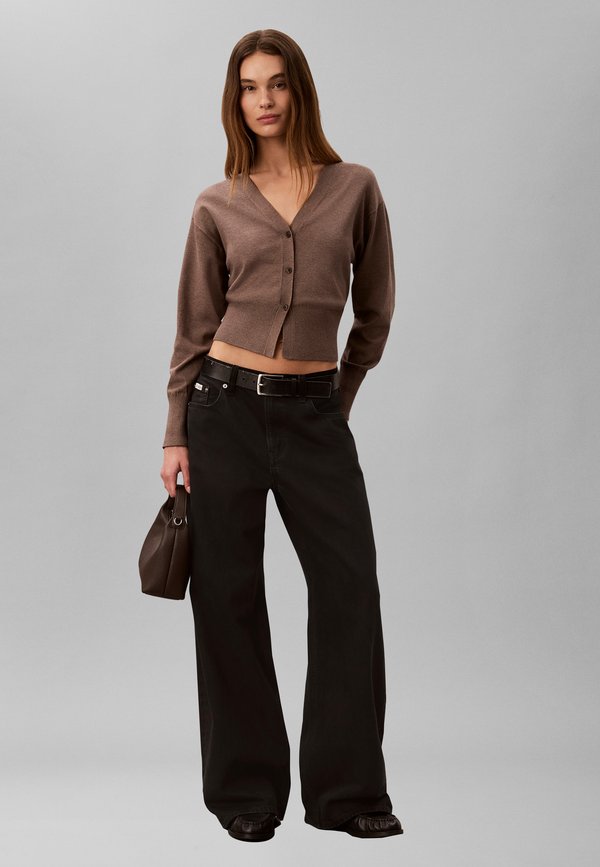 Calvin Klein Handbag - dark brown