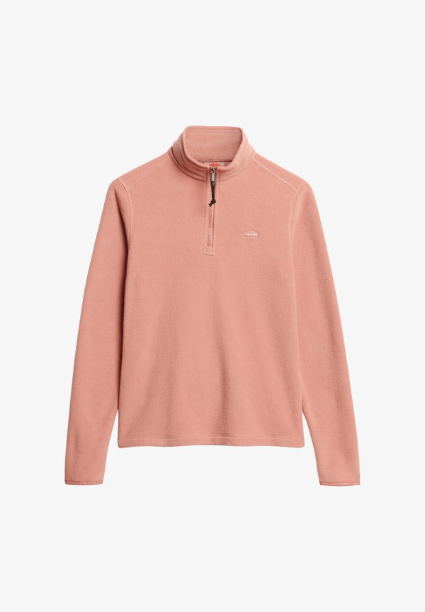 Superdry & Co POLAR HALF ZIP - Fleece jumper - ash rose