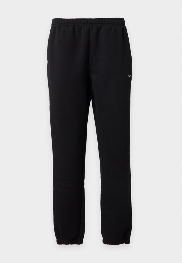 Nike Sportswear Tracksuit bottoms - total black/sail