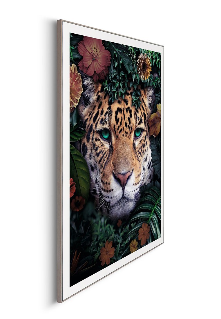 Orange Wallz TROPICAL LEOPARD