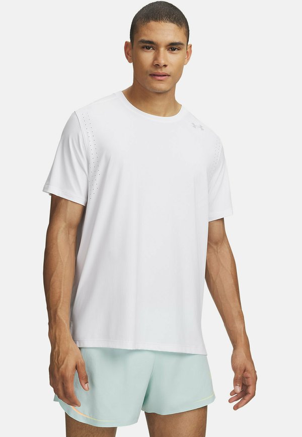 Under Armour VELOCITI PRO - Sports T-shirt - white