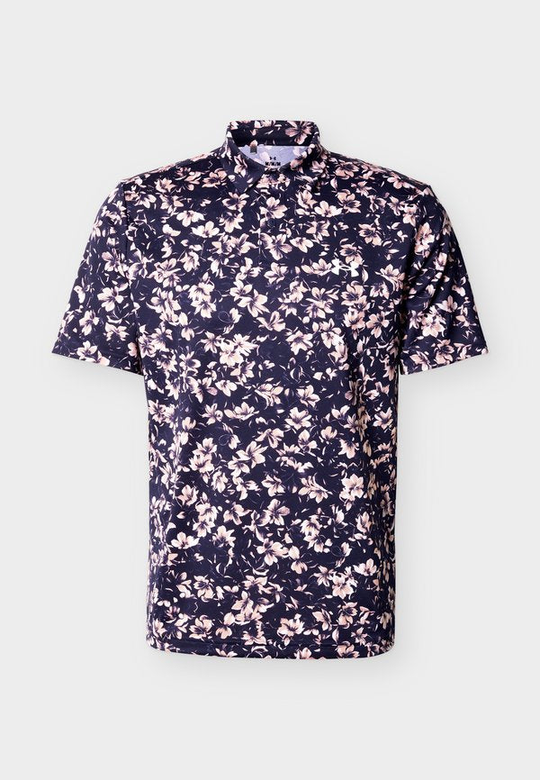 Under Armour MATCHPLAY - Polo shirt - midnight navy/posh pink/white