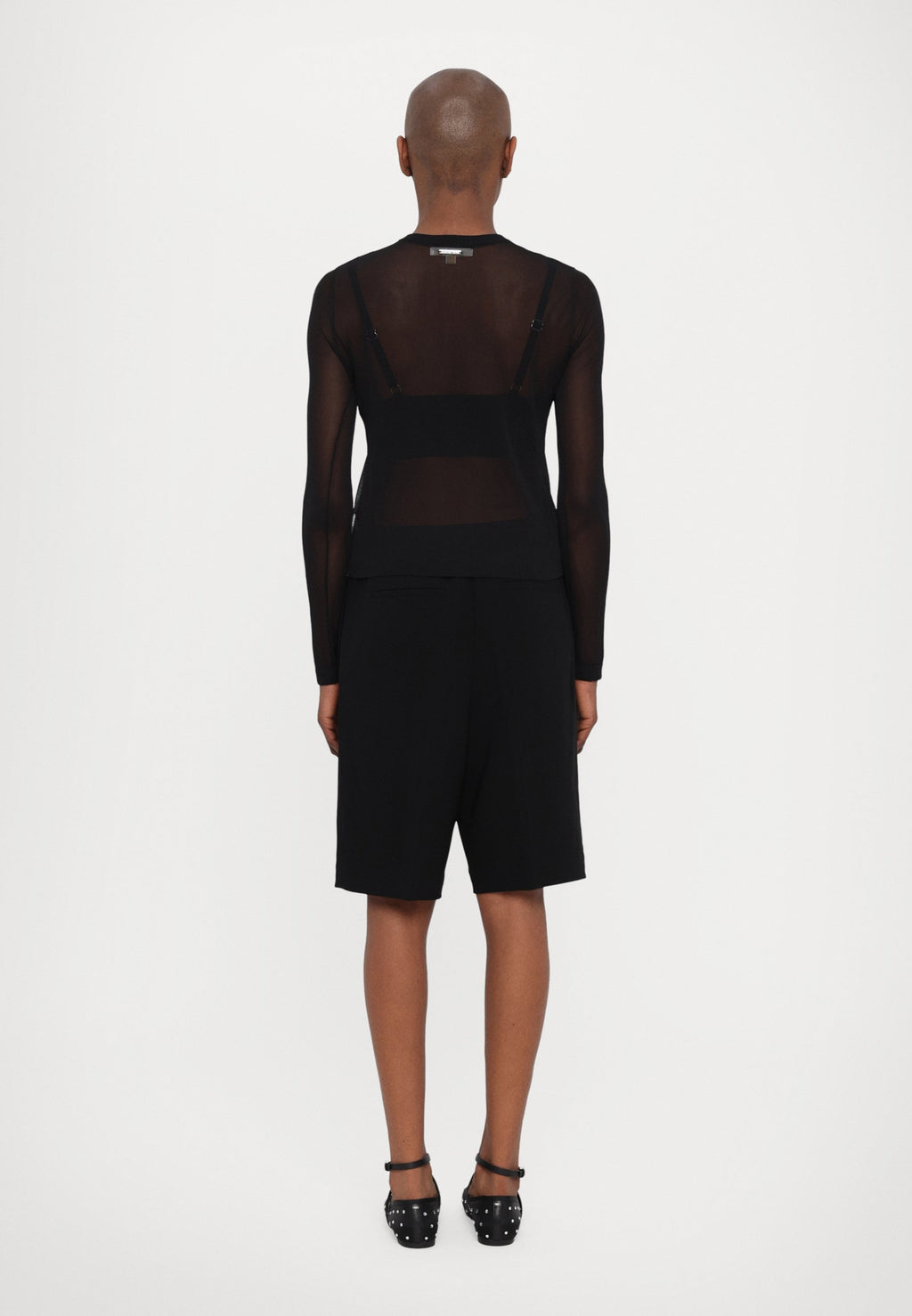 MICHAEL Michael Kors SHEER CROP CARDI