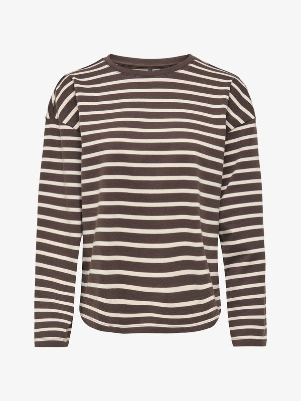 ONLY ONLSOPH - Long sleeved top - black coffee