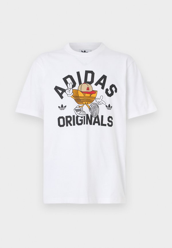 adidas Originals GFX T - Print T-shirt - white