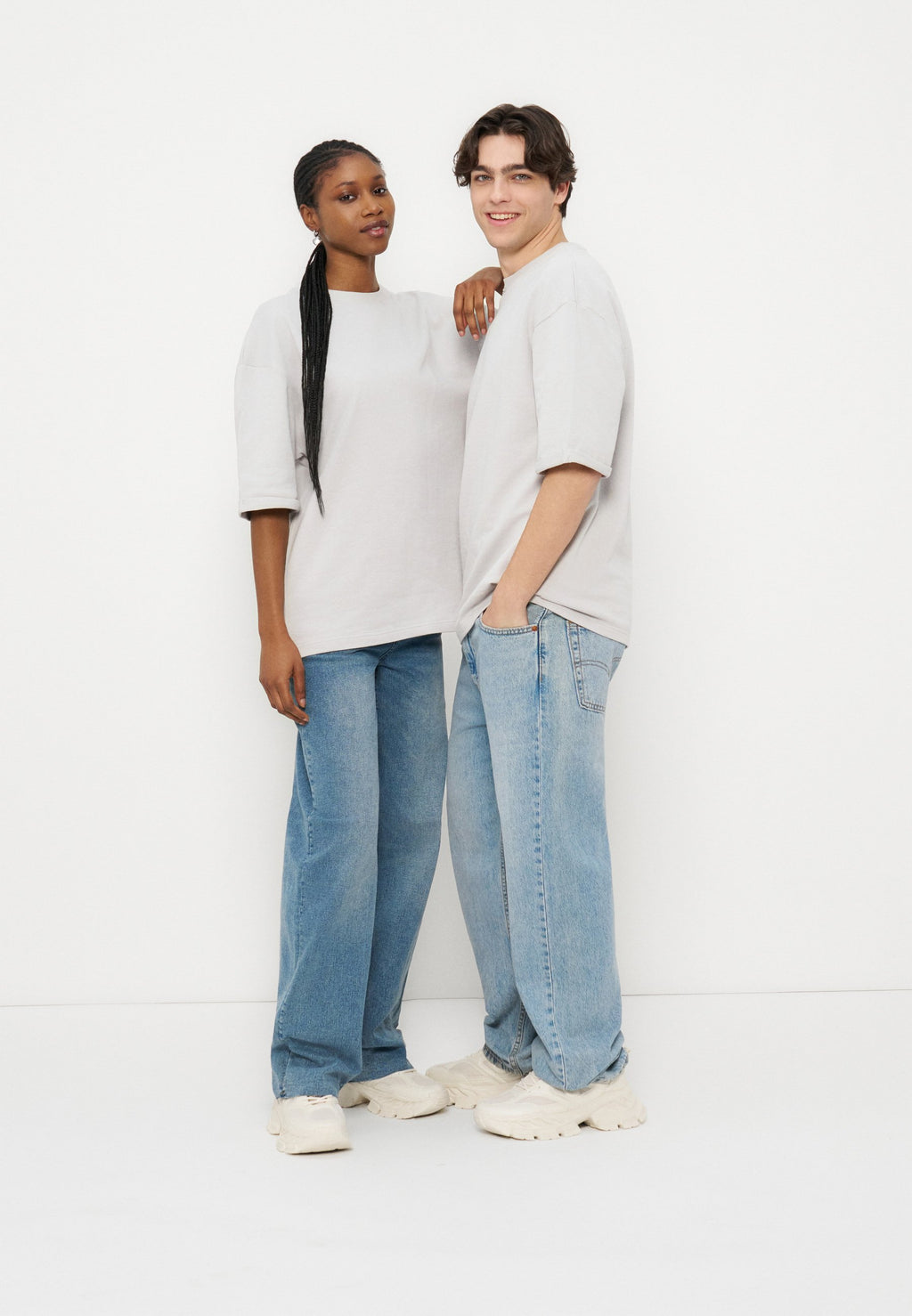 YOURTURN HEAVYWEIGHT OVERSIZED FIT TURN UP TERRY
