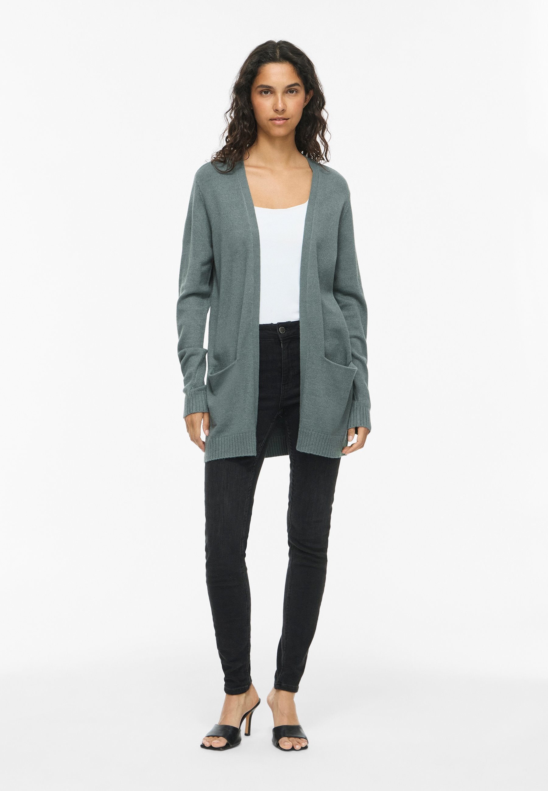 VILA VIRIL OPEN L/S KNIT CARDIGAN - NOOS