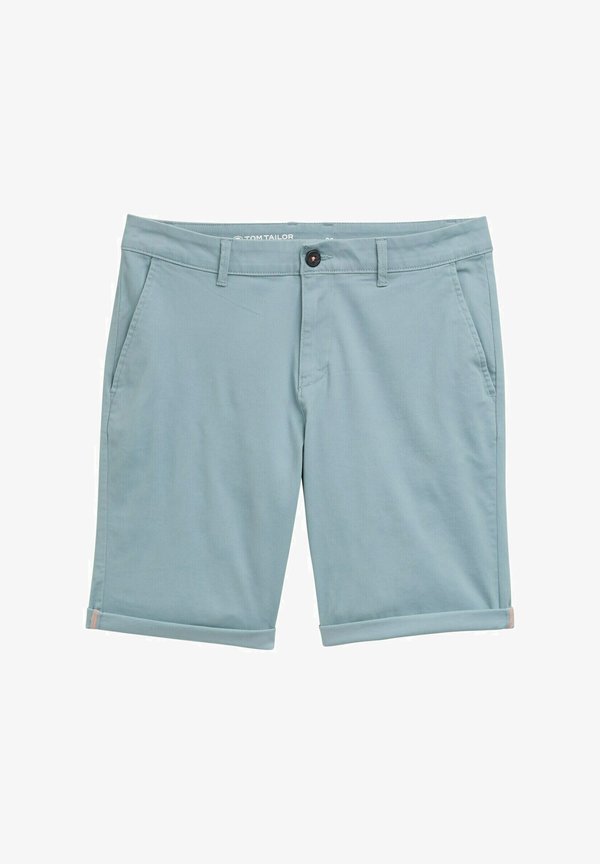 TOM TAILOR SLIM - Shorts - grey mint
