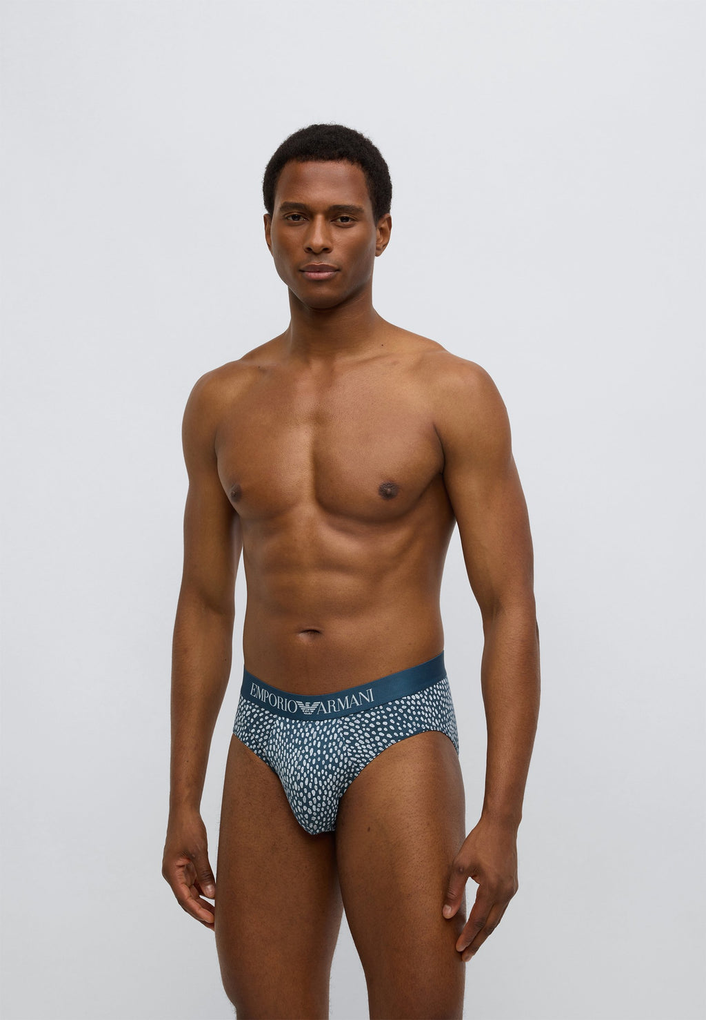 Emporio Armani PATTERN MIX PARTE BASSA BRIEFS 2 PACK