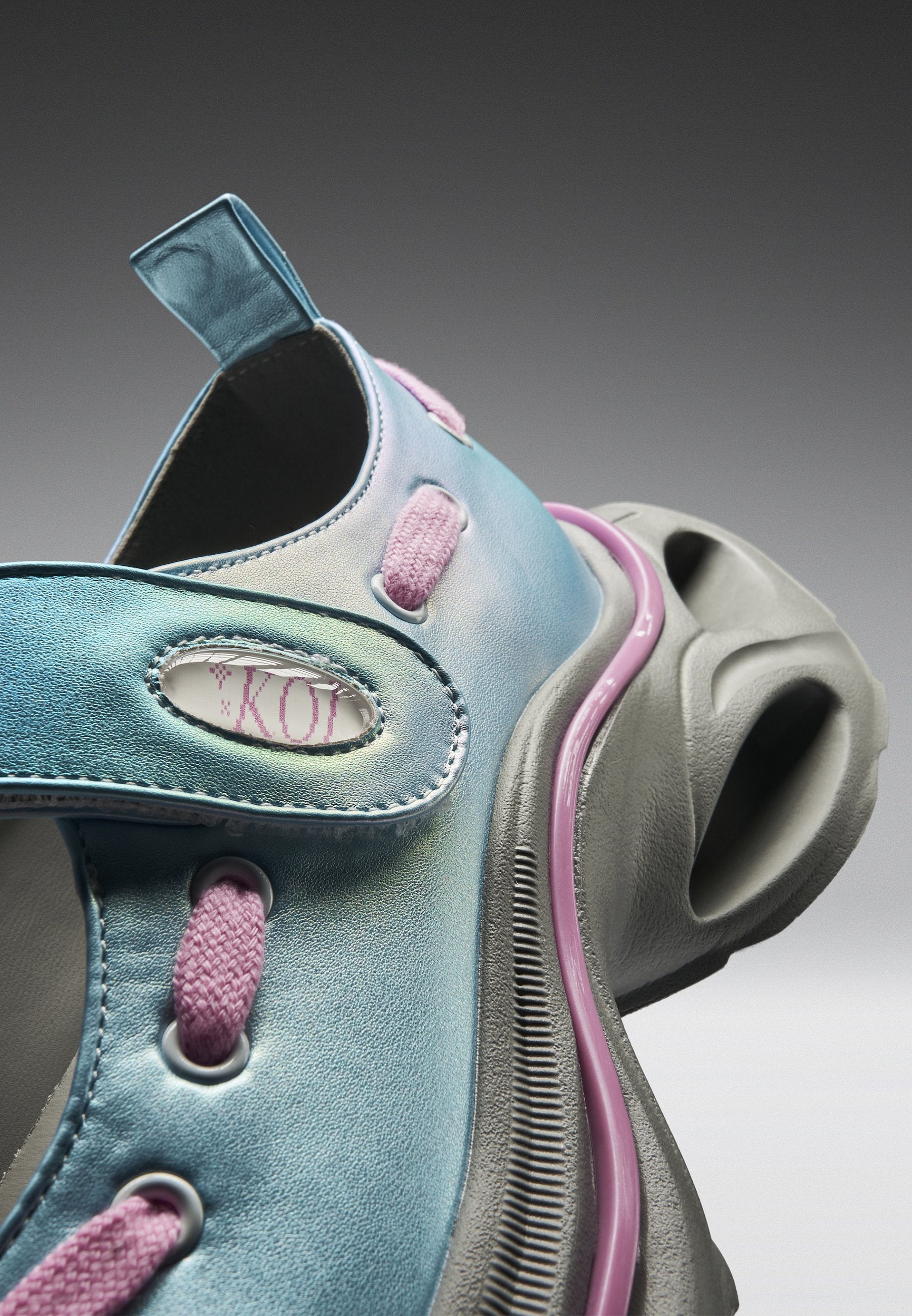 Koi Footwear LAVENDER WAVES CHUNKY MARY JANES