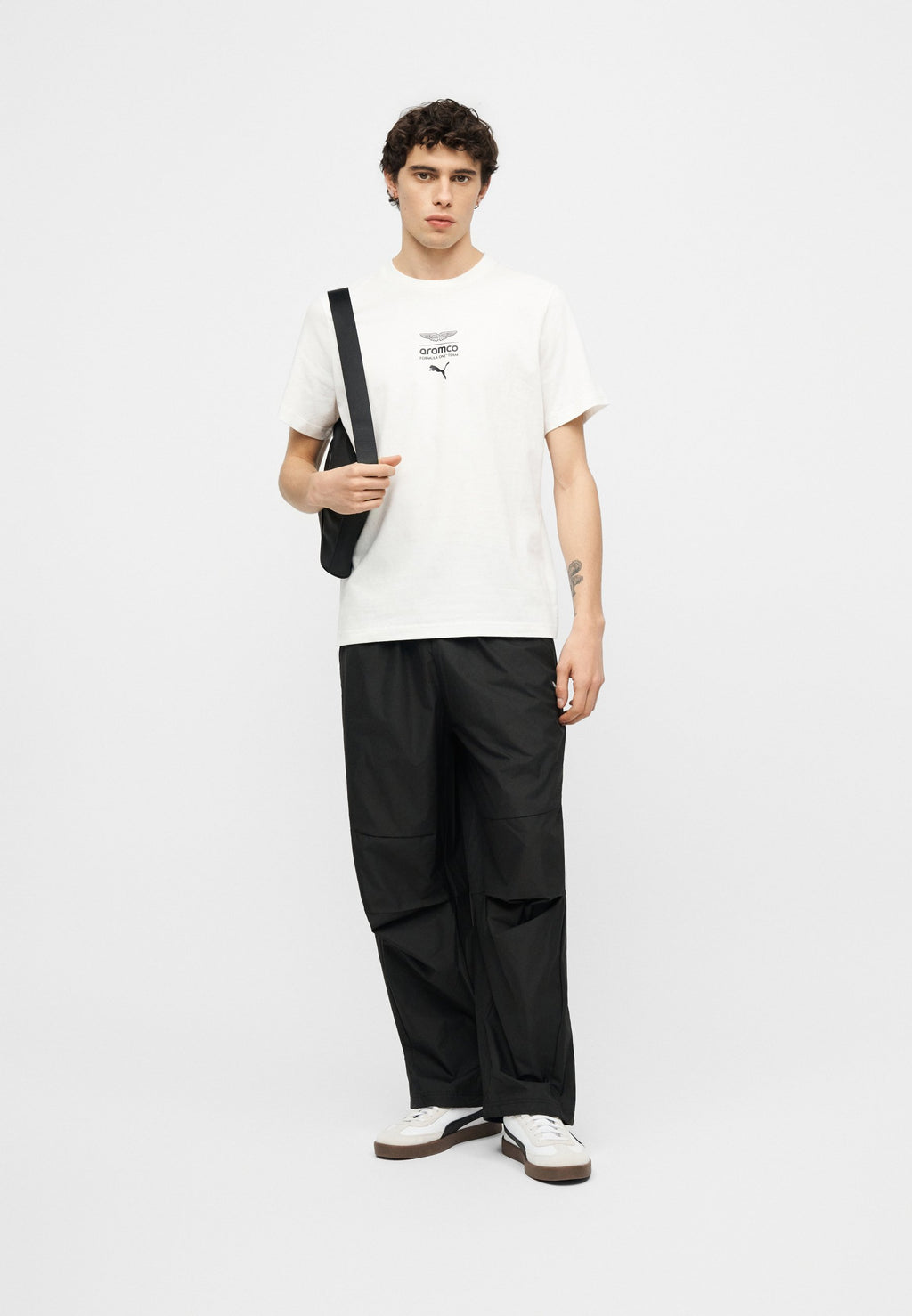 Puma AMF1 ESSENTIAL LOGO TEE REGULAR