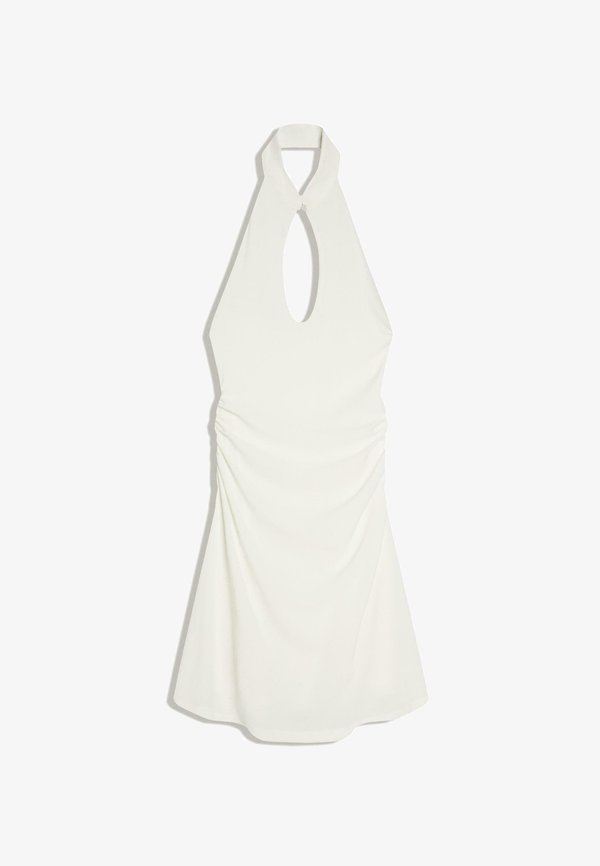 Bershka DRESS - Day dress - beige