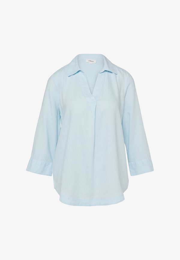 s.Oliver BLUSE - Blouse - hellblau