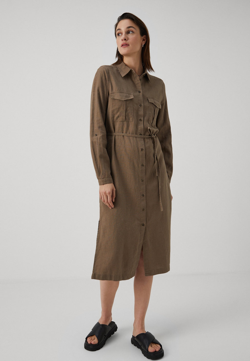 ONLCARO Linen Midi Media 5