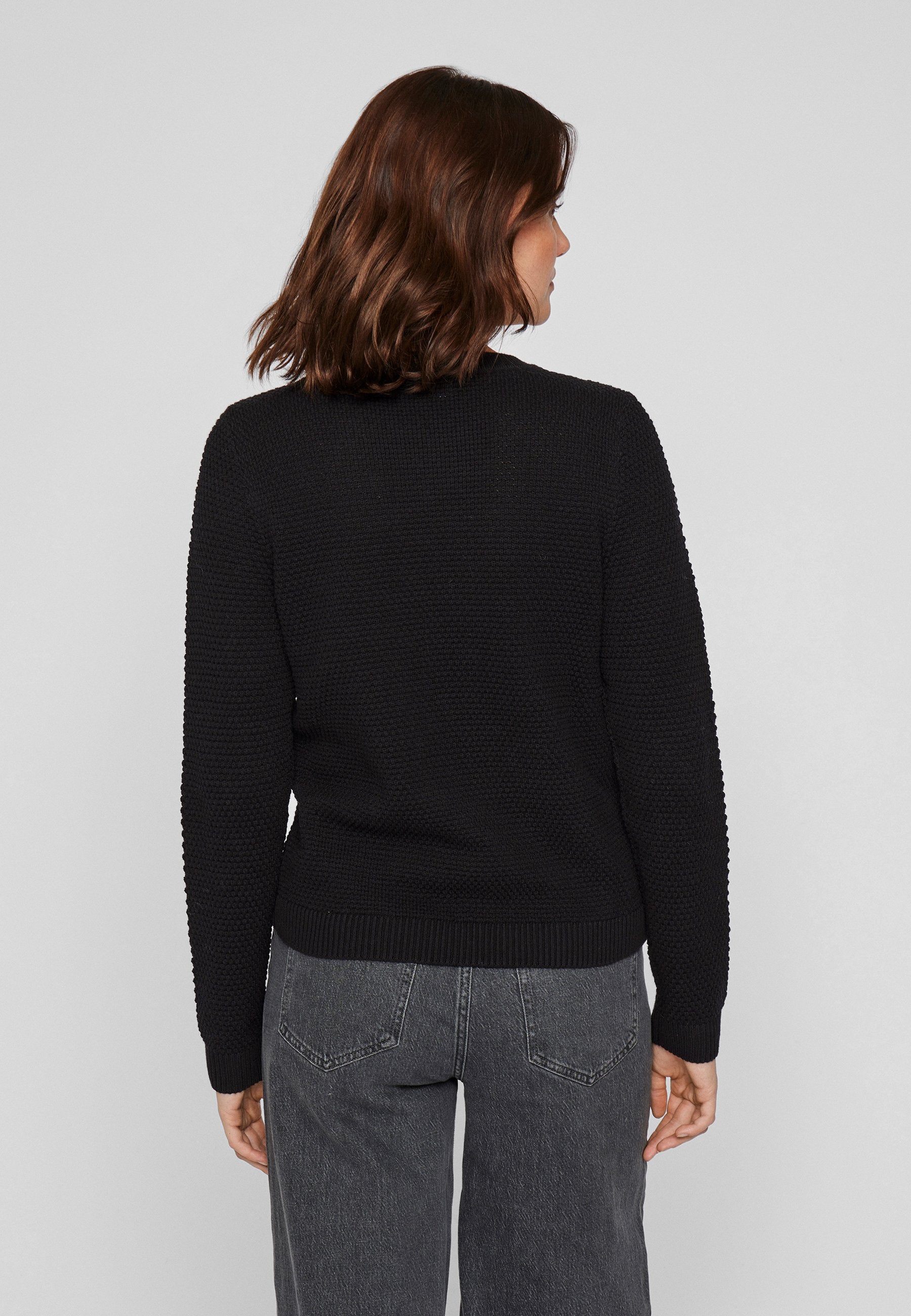VILA VIDALO O-NECK L/S KNIT TOP- NOOS