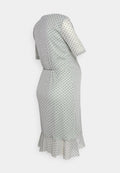 Vero Moda Maternity VMMAURORA DOT 2/4 WRAP DRESS
