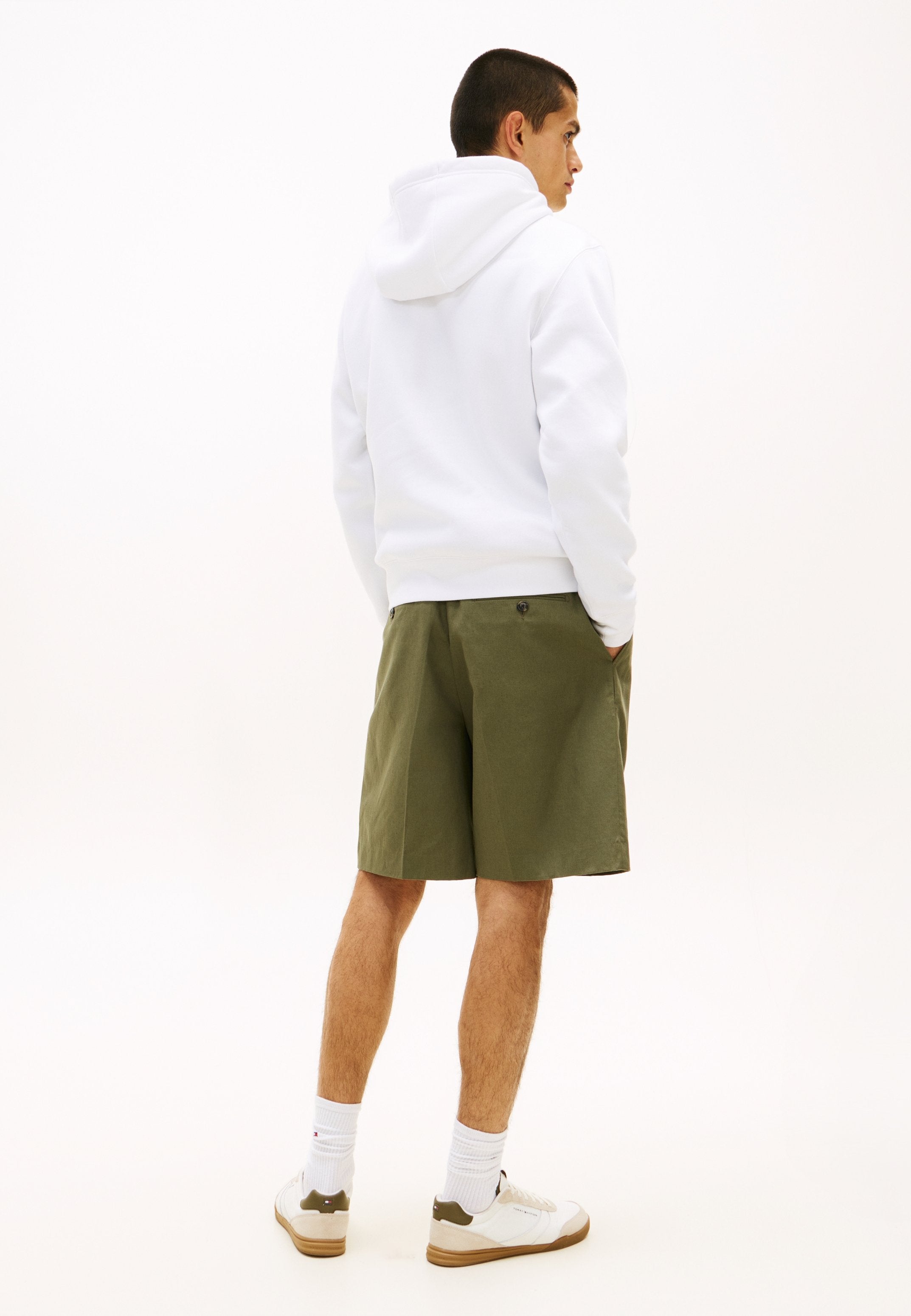 LOGO TERRY DRAWSTRING HOODY Media 4