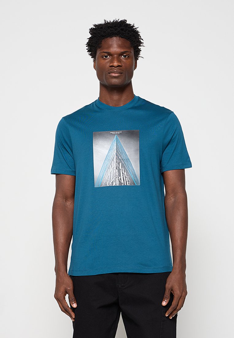 Armani Exchange T-Shirt print Media 1