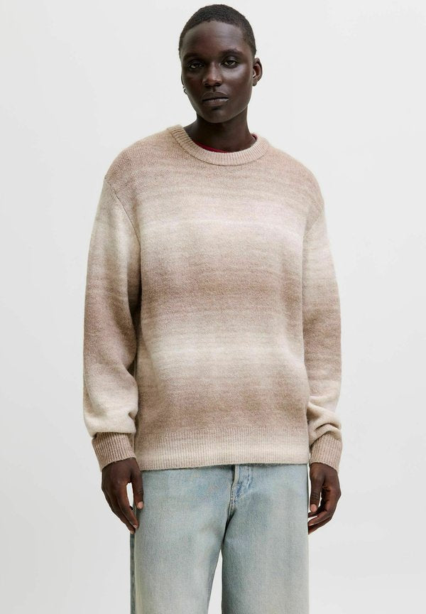 Jack & Jones Knitted Knitted - Jumper - mocha meringue