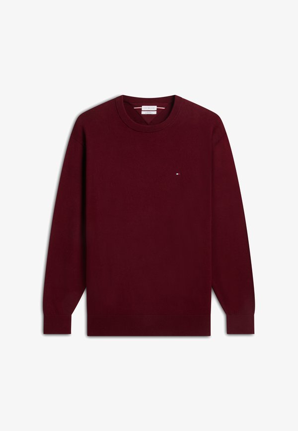 Tommy Hilfiger PIMA - Jumper - burgandy