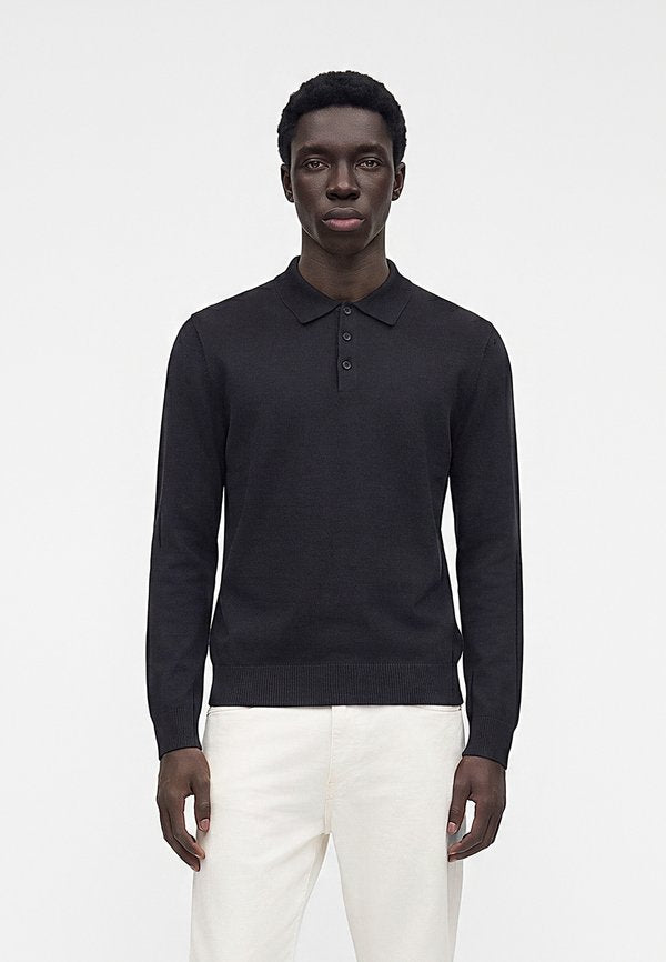 Jack & Jones JJEBASIC - Polo shirt - black